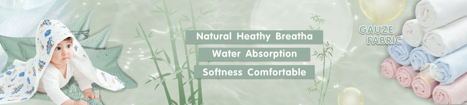 Gauze Fabric naturale