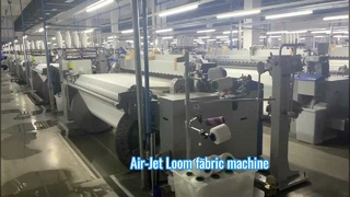 Dotato di 300 macchine per tessere a getto d'aria avanzate,