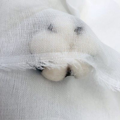 Il crêpe a più strati quattro strati ha barrato la copertura di Gauze Fabric Swaddle Blanket Nursing