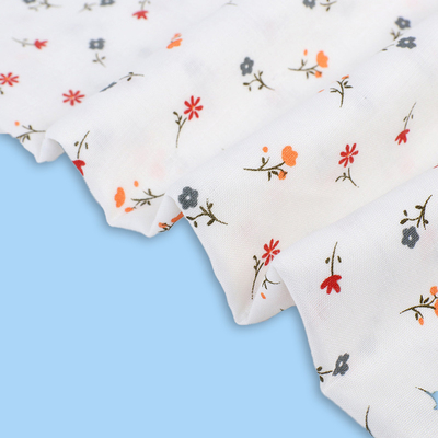 120GSM ha stampato doppio Gauze Fabric 40S per il vestito incinto tutta la progettazione