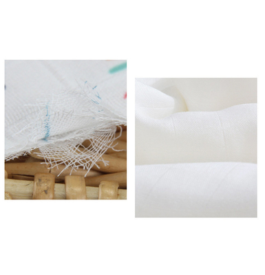 I sei strati respirabili drappeggiano con crespo Gauze Fabric Gauze Swaddle Fabric 40SX40S