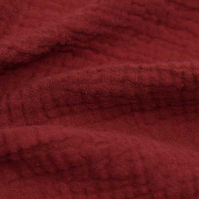 156X120 crêpe Gauze Fabric 40SX40S Gauze Blanket No Flurescent Agant organico