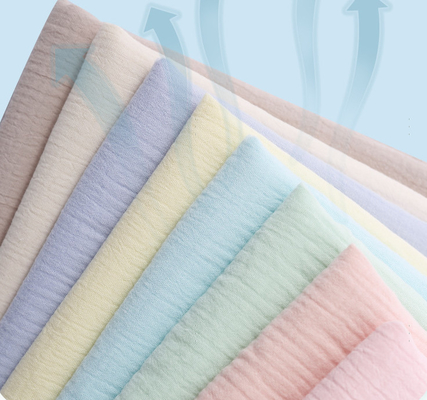 120X120X40S 2 strati del bambino del tessuto di cotone Gauzy per cotone Gauze Pajamas
