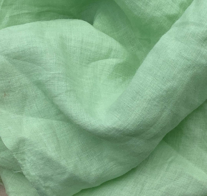 Cotone verde naturale comodo Gauze Fabric For Clothing di 32S Gauze Fabric 120gsm