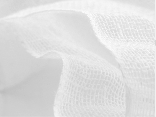 Doppio a 57 pollici Gauze Fabric di Gauze Fabric Two Layers Quilted della piega
