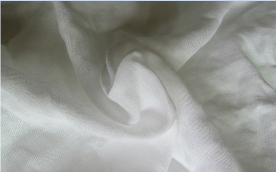 Cotone naturale a 53 pollici Gauze Fabrics For Baby 145gsm nessun agente di Flurescent