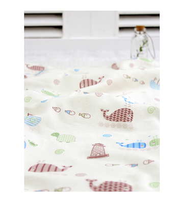 Ampio buon assorbimento di acqua stampato a 57 pollici di Gauze Fabric 150gsm