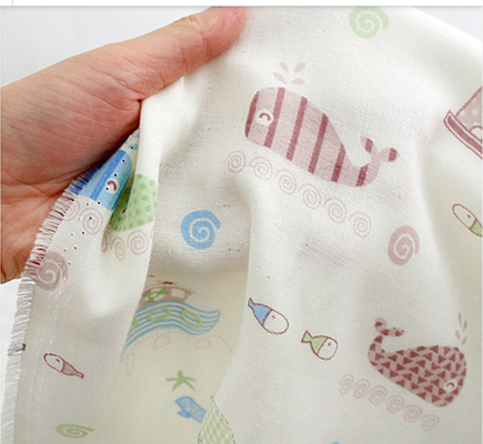 Cinque strati ampio a 57 pollici spesso di Gauze Fabric Swaddle Cloth Fabric
