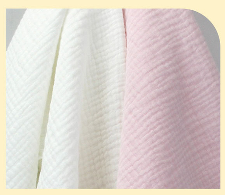6 strati drappeggiano con crespo il colore di Gauze Fabric Environmental Protection Any