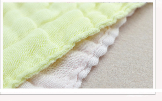 6 strati drappeggiano con crespo il colore di Gauze Fabric Environmental Protection Any