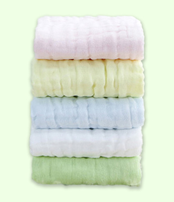 Tre materiale della coperta del bambino di Gauze Fabric 180GSM del cotone della fibra del dente di leone di strato