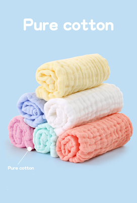 Asciugamano di bagno molle eccellente di Gauze Fabrics Three Layers Gauze del cotone 60S 100