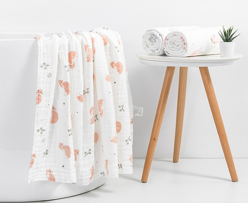 Ampio buon assorbimento di acqua stampato a 57 pollici di Gauze Fabric 150gsm