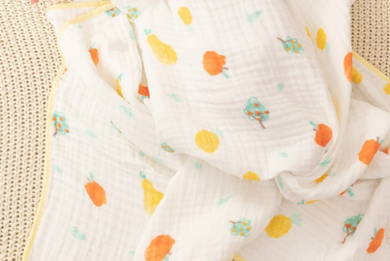 Ampio buon assorbimento di acqua stampato a 57 pollici di Gauze Fabric 150gsm