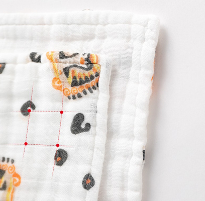 Il filato sano 100% del cotone 40S fascia Gauze Fabric Three Layers