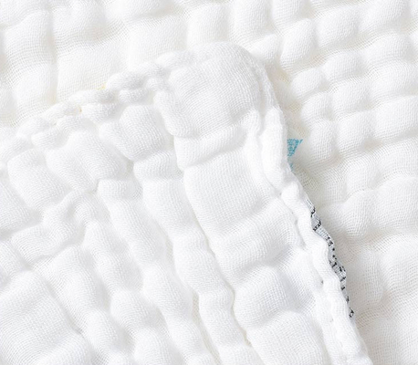 Il cotone molle 100% della fibra fascia il grado di Gauze Fabric Two Layer Baby
