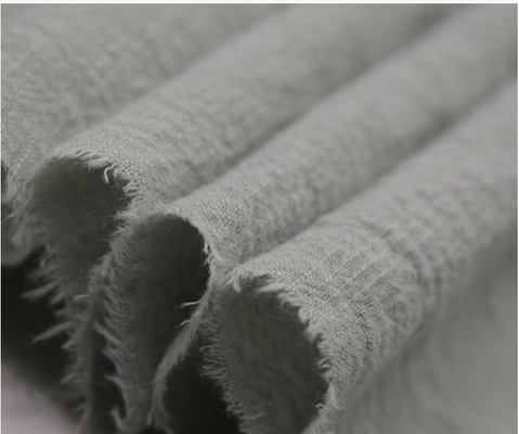 Tessuto ambientale Gauze Fabric arancio della coperta della mussola 110GSM