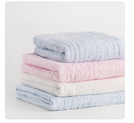 Asciugamani di bagno molli sani naturali degli infanti di Gauze Fabric 150gsm del cotone
