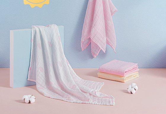 Cotone sano Gauze Cloth di Gauze Receiving Blanket 110GSM del doppio