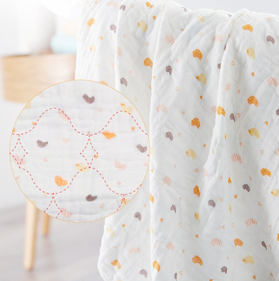 Quattro strati Gauze Fabric organico