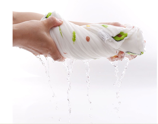 Un'abitudine di tre strati ha stampato Gauze Fabric