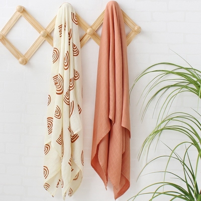 Nessun tessuto fluorescente 135gsm di Gauze Muslin Blanket Crinkle Muslin dell'agente