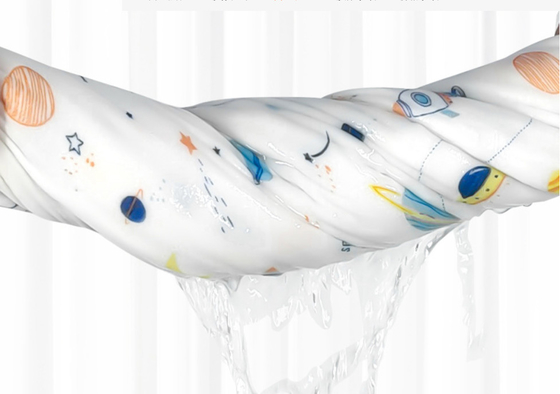 Coperte di ricezione infantili naturali di Gauze Fabric 110GSM del doppio della mussola