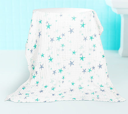 40S abbigliamento molle spesso di crêpe 260GSM Gauze Fabric For Baby Sleeping