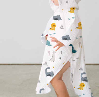 Un cotone naturale antibatterico Gauze Fabric For Children Clothing di tre strati