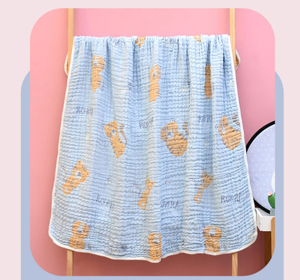Un cotone naturale antibatterico Gauze Fabric For Children Clothing di tre strati