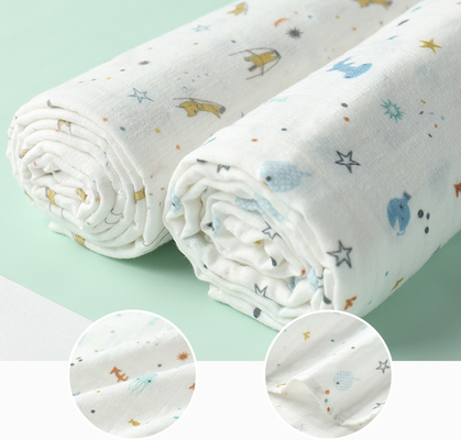 Progettazione adorabile a 53 pollici dell'immagine di Fox di Gauze Fabric della mussola sottile di estate