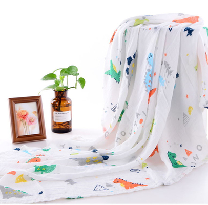 Mussola viva Gauze Fabric By The Yard del modello 40S 115GSM per l'abbigliamento dei bambini
