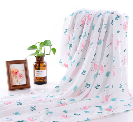 Mussola viva Gauze Fabric By The Yard del modello 40S 115GSM per l'abbigliamento dei bambini