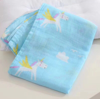 Respirabile a 57 pollici increspato naturale di Gauze Fabric Clothing della mussola degli infanti