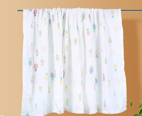 Il doppio stampato normale Gauze Fabric By The Metre fascia 120X120 generale non che irrita