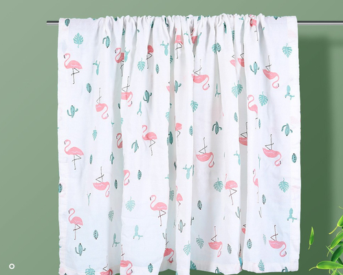 Doppio 100% della piega del cotone 120GSM Gauze Fabric No Fluoscent Agent