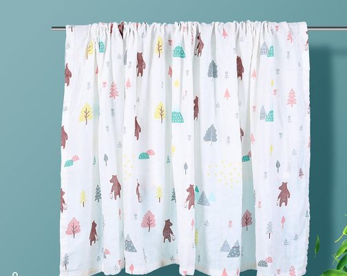 Il mondo del mare ha modellato la doppia buona permeabilità all'aria di Gauze Fabric 115gsm