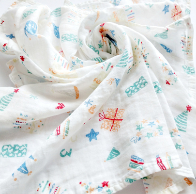 Il mondo del mare ha modellato la doppia buona permeabilità all'aria di Gauze Fabric 115gsm