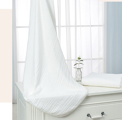 permeabilità all'aria di Gauze Fabric Cotton Gauze Cloth della luce 210gsm grande
