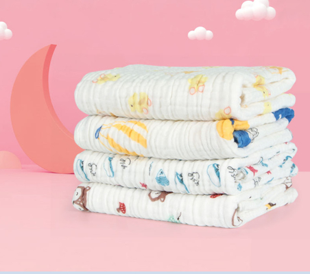 200gsm il bambino in buona salute Gauze Fabric 40S ha pettinato il cotone Gauze Fabric naturale