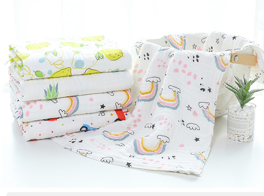 200gsm il bambino in buona salute Gauze Fabric 40S ha pettinato il cotone Gauze Fabric naturale