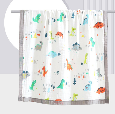Adulti sgualciti a più strati di Gauze Fabric Gauze Blankets For a 53 pollici
