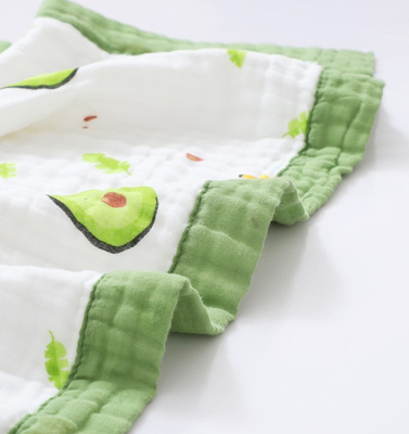 Strato Gauze Fabric Infants Cover Wrap del cotone pettinato modello vivo 4