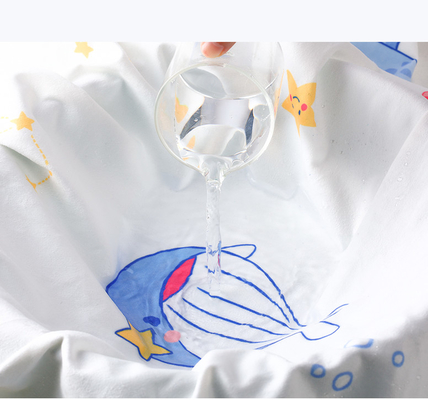 Strato Gauze Fabric Infants Cover Wrap del cotone pettinato modello vivo 4