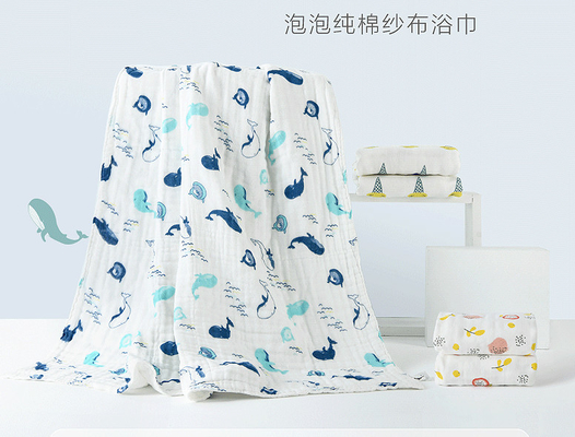 Tessuto infantile di assorbimento lanuginoso di 40S 250GSM Gauze Cloth Fabric Good Water