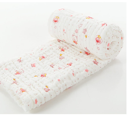 Eco Gauze Fabric Baby Gauze Blankets naturale amichevole 100m/rotolo