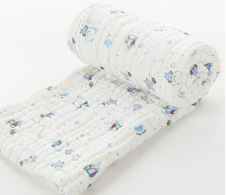 Tessuto infantile di assorbimento lanuginoso di 40S 250GSM Gauze Cloth Fabric Good Water
