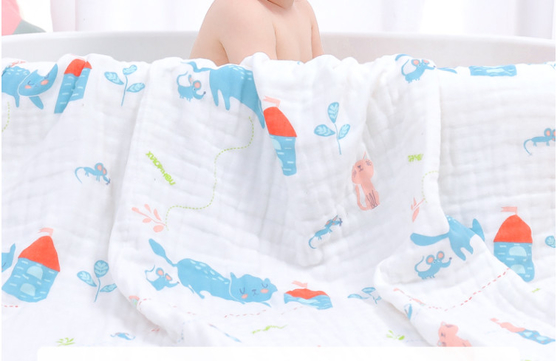 Reattivo stampando 6 strati Gauze Fabric a 58 pollici tenga il bambino caldo per fasciare il tessuto