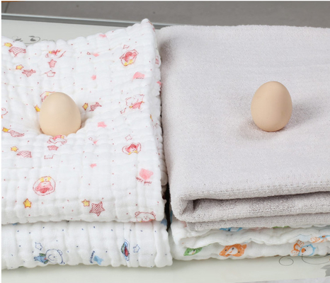 Piega a più strati pettinata Gauze Blanket Soft Gauze Fabric del cotone