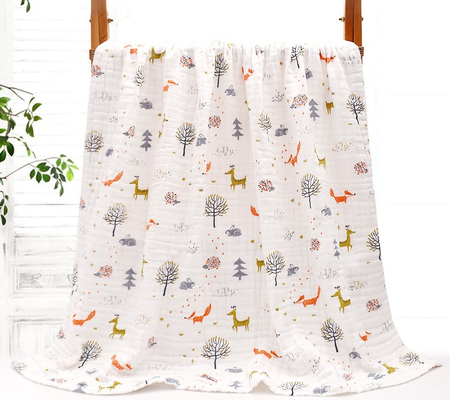 La progettazione viva comoda ha colorato Gauze Fabric molle 150gsm non che irrita